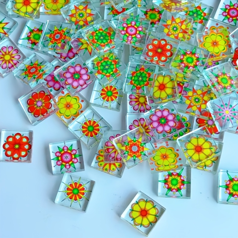 Photo Mosaic Print - 100/200 Gram Bahan Mosaik Transparan, Potongan