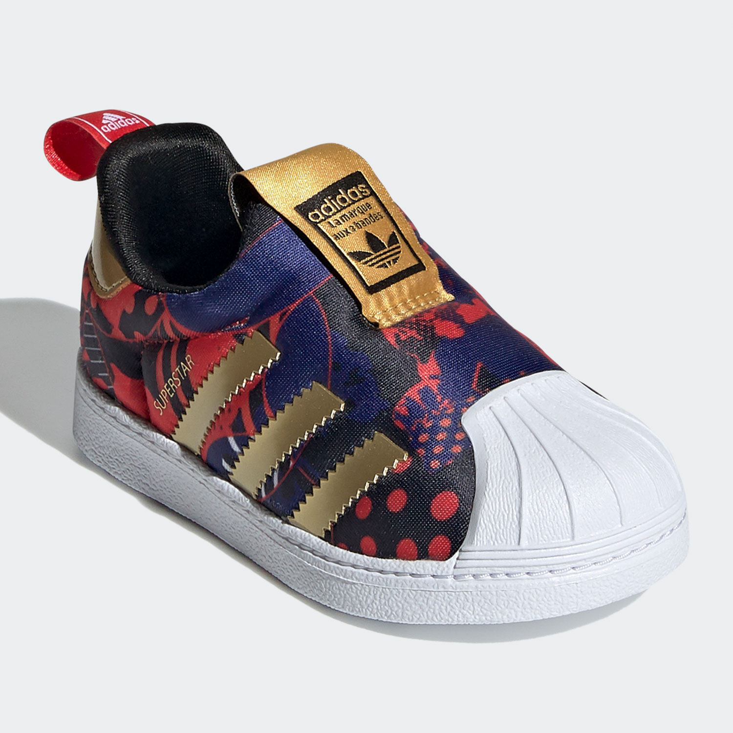 Adidas Shoes Superstar - Sepatu olahraga kasual anak-anak Adidas Clover